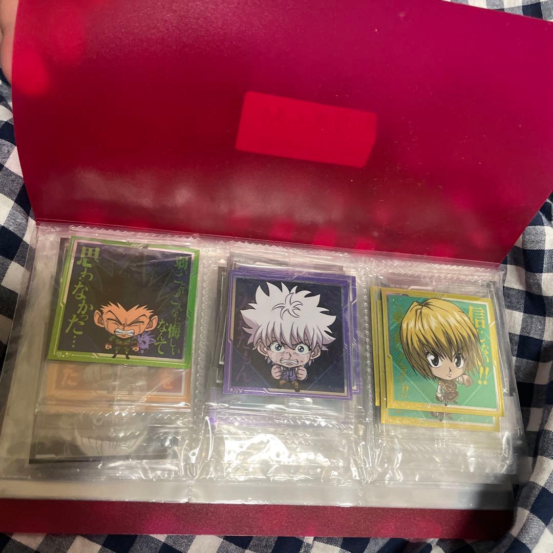 HUNTER×HUNTER シールvol.7 キャラクター名シーン　コンプセッ