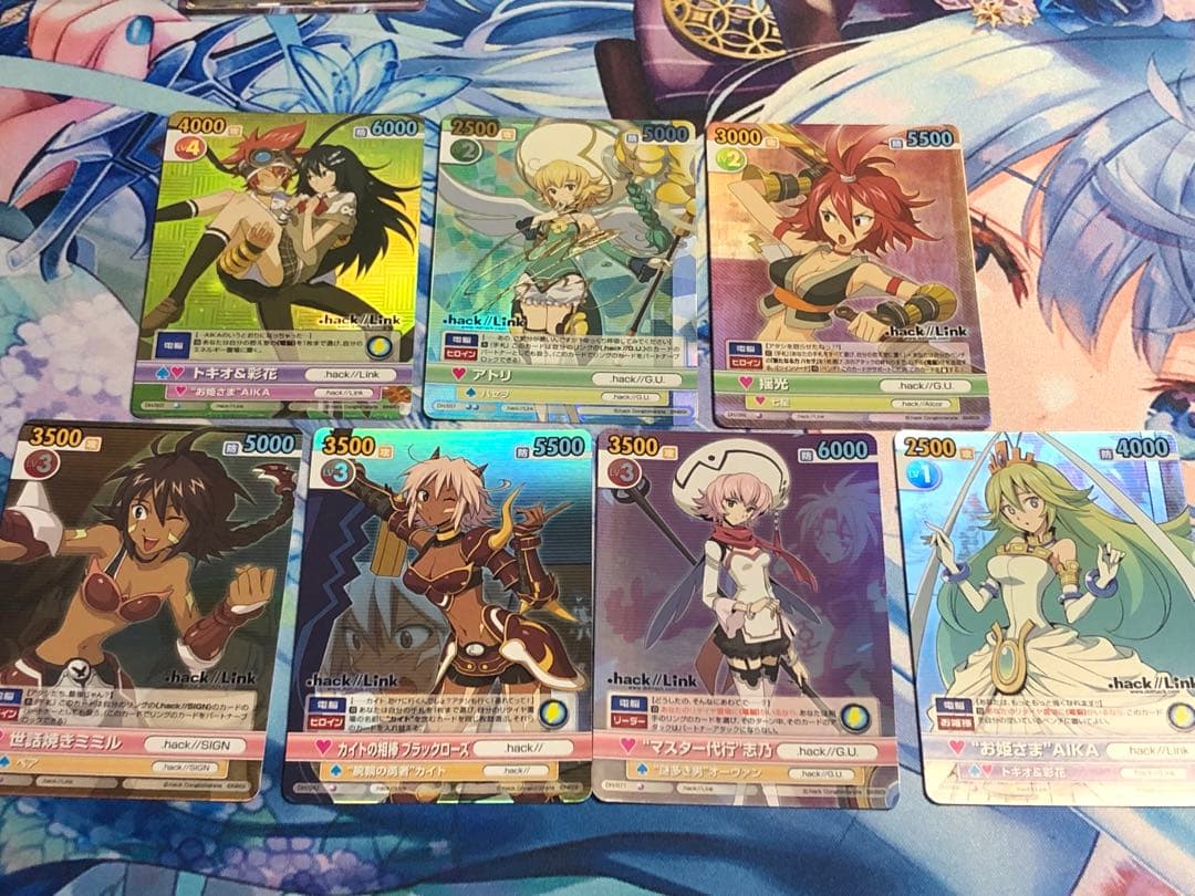 ヴィクトリースパーク.hack LINK アトリサイン含む1枚ずつセット画像追加