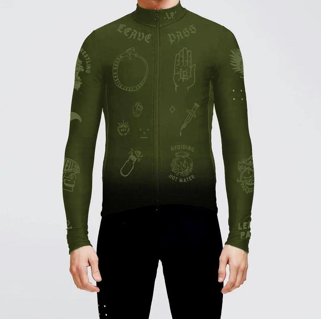 【新品未使用】Leave Pass long sleeve jersey