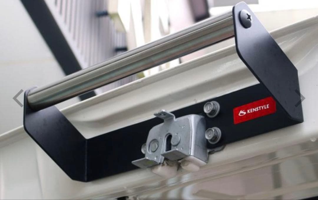 キャラバン　ケンスタイル リアゲートクローズバー 【サイドカバーセット仕様】