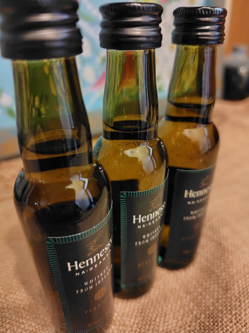 【希少】ヘネシー　ナジェーナ　ピュアモルト　アイリッシュ　30ml ３本