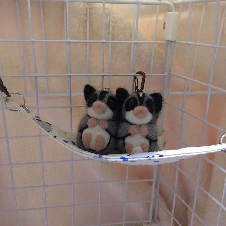 三角コーナーハンモック(ペンギン柄)夏仕様   2枚組  1150円