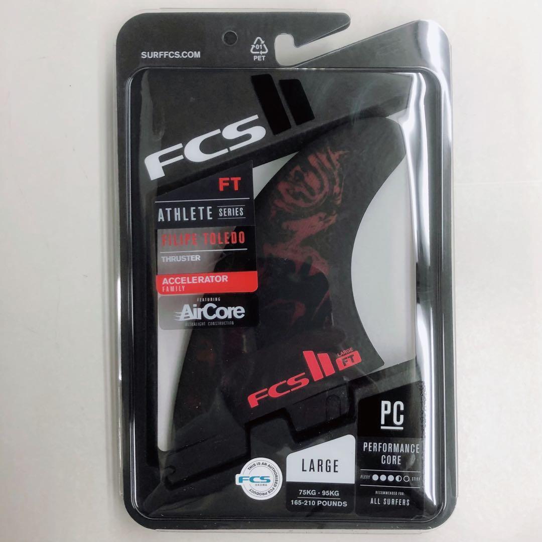 FCS2 FCS fin フィン FT フィリペ トレド 赤 L filipe