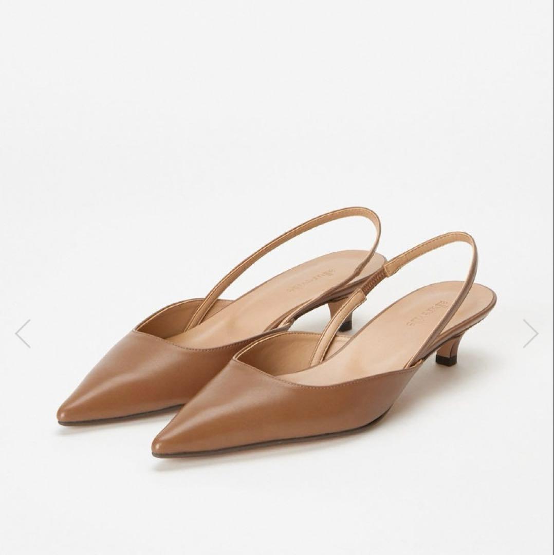 アルアバイル 今期 ポインテッドスリングバック 新品未使用