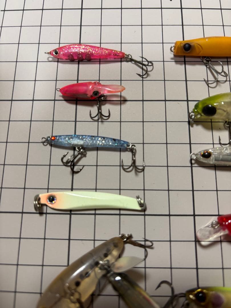アジングメバリングルアー　19点　　R8.R