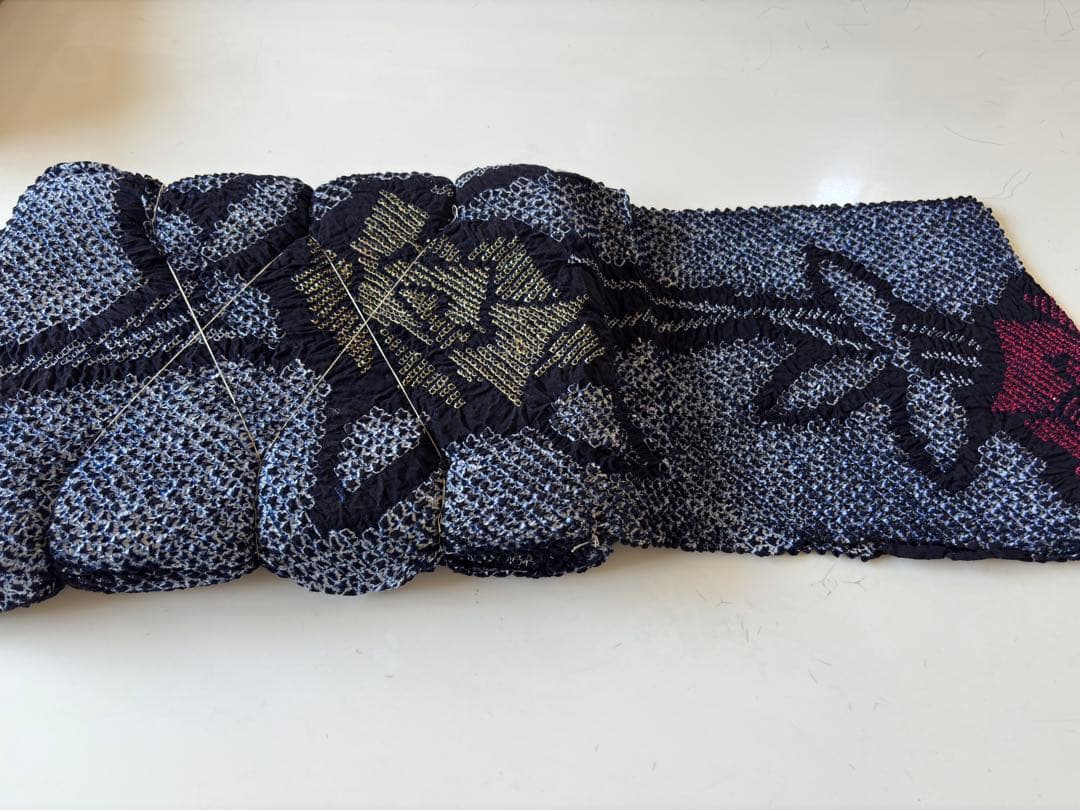 新品未使用　有松絞り　反物