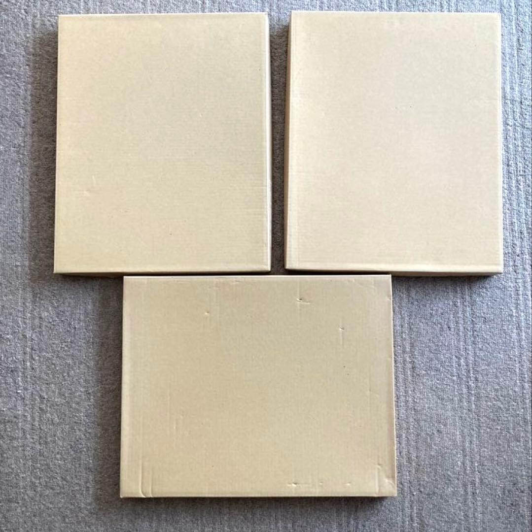 半紙額★女桑★隅丸★3面セット★縦横両用★書道用額縁★空額★和額★木製フレーム