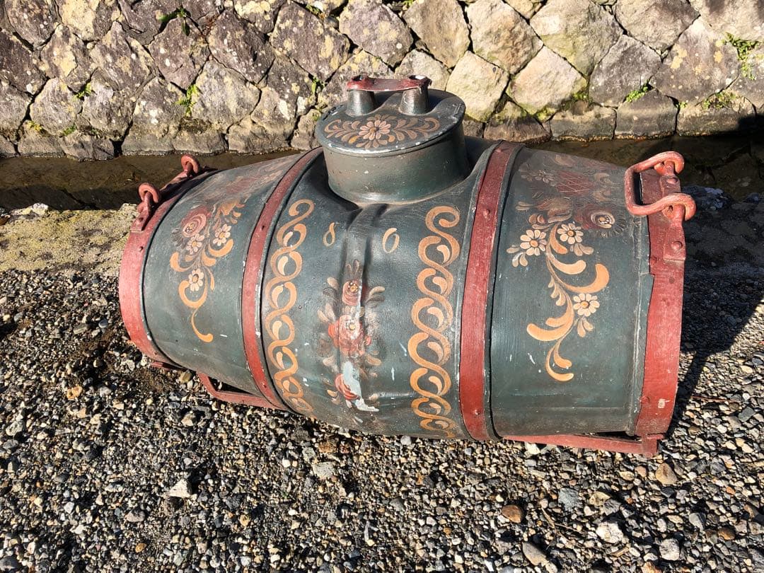 ヴィンテージ ミルク缶