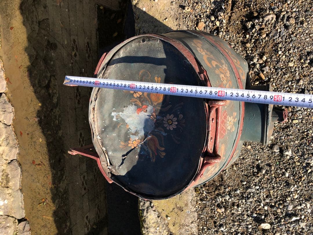 ヴィンテージ ミルク缶