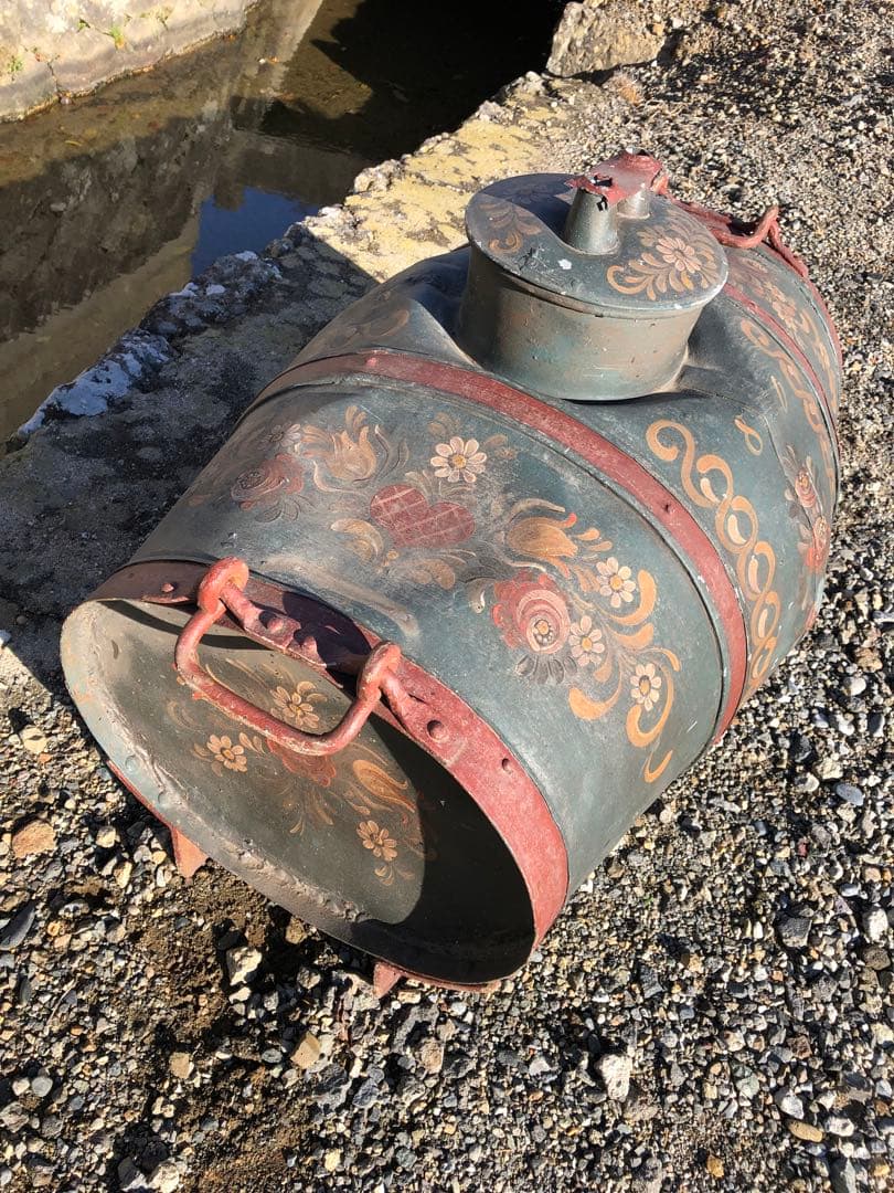 ヴィンテージ ミルク缶