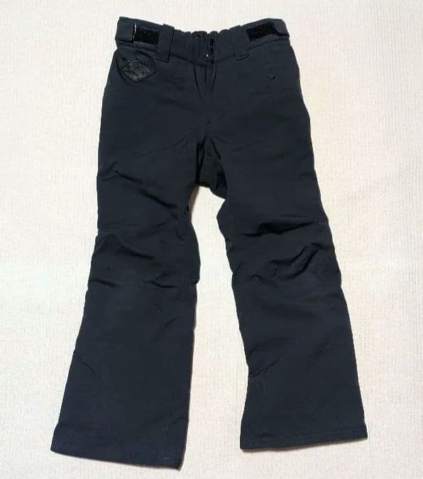 Columbia 子ども用 スノーウエア 赤/グレー スノーパンツ2枚付き