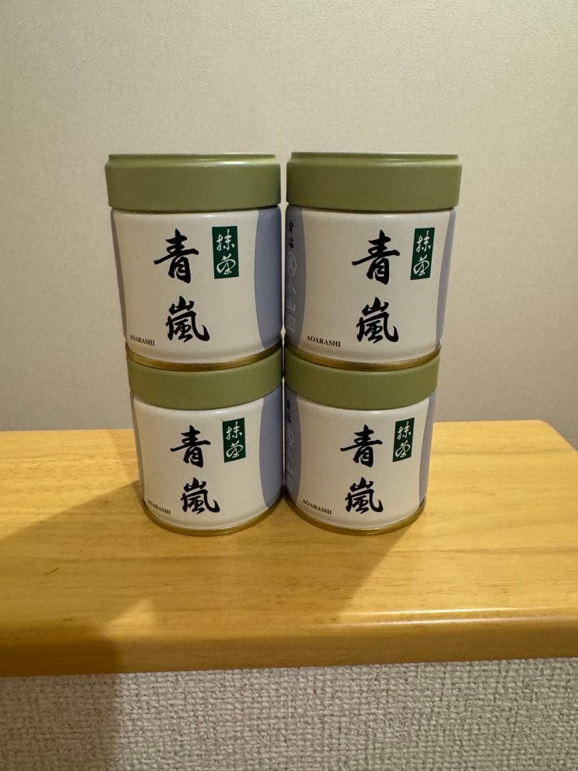 丸久小山園　抹茶　青嵐40g 4缶