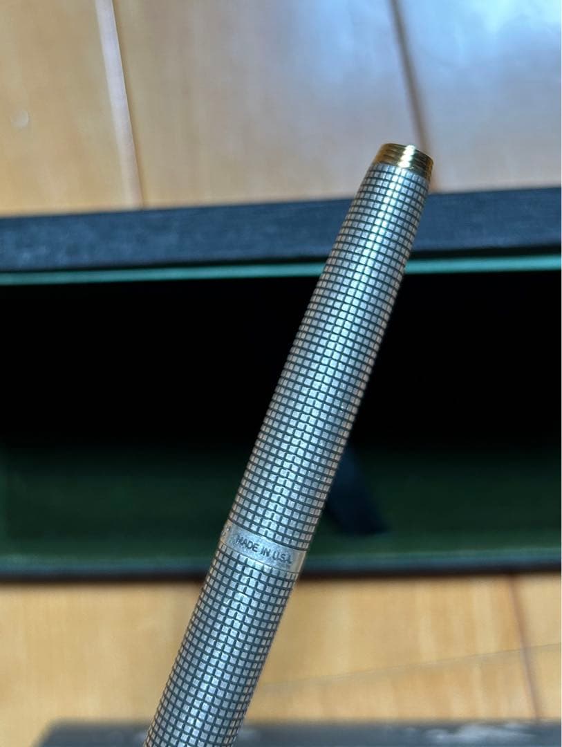 PARKER 75 シズレ 初期モデル スターリングシルバー × 14金　未使用