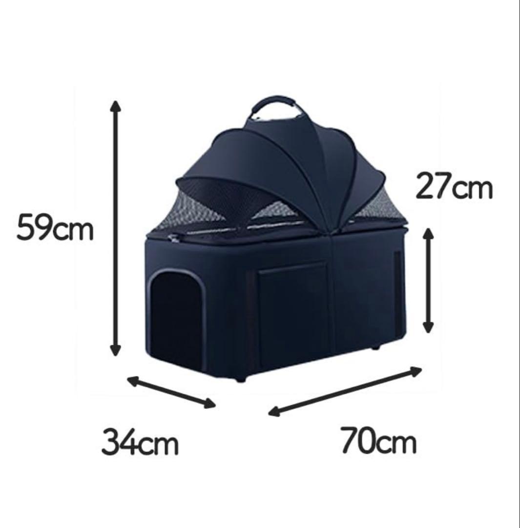 AP LAB ペットカート ブラック