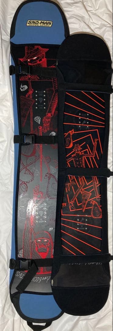 【親子2本セット】サロモンThe Villain 153&133㎝2本まとめて！