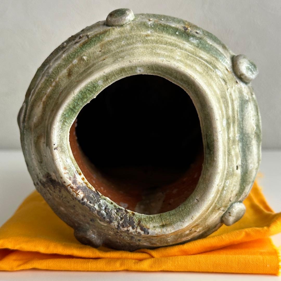 古谷道生 伊賀 花器 伊賀花入 「宙のグラス」共箱