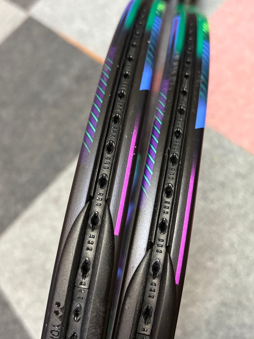 ヨネックステニスラケット 100インチ ISOMETRIC 300g 2本セット