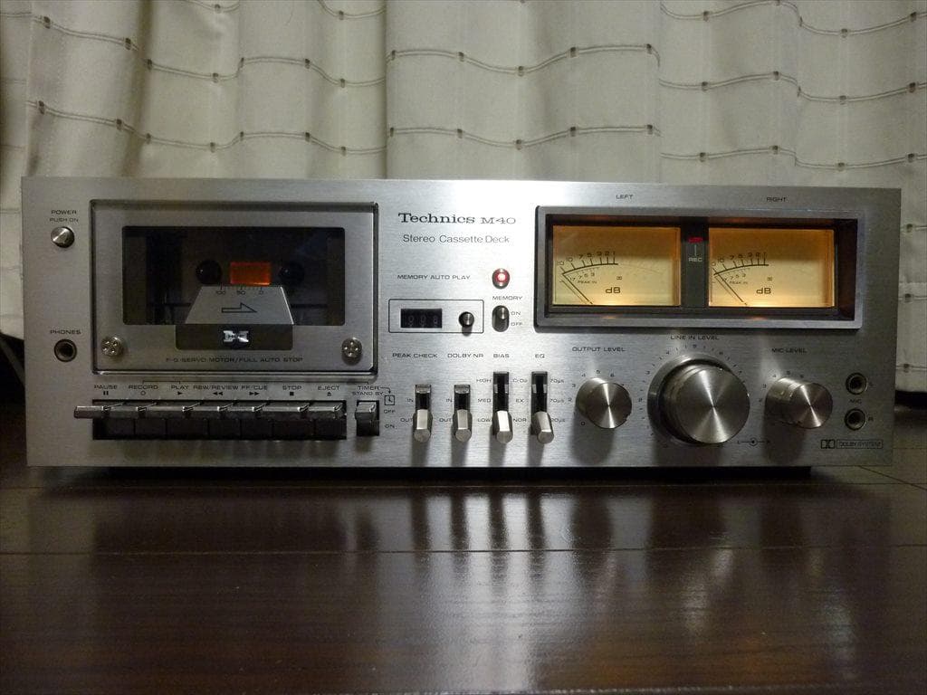 Technics テクニクス カセットデッキ RS-M40 全機能動作 難あり