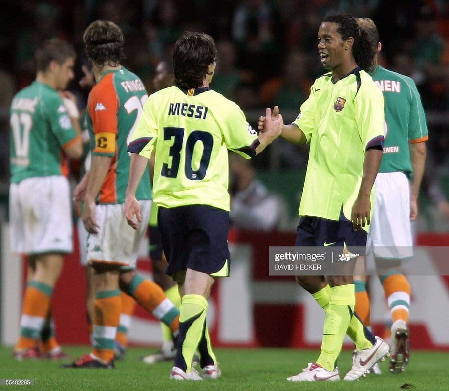 05-06 バルセロナ　メッシ　NIKEオフィシャル　当時物ユニフォーム