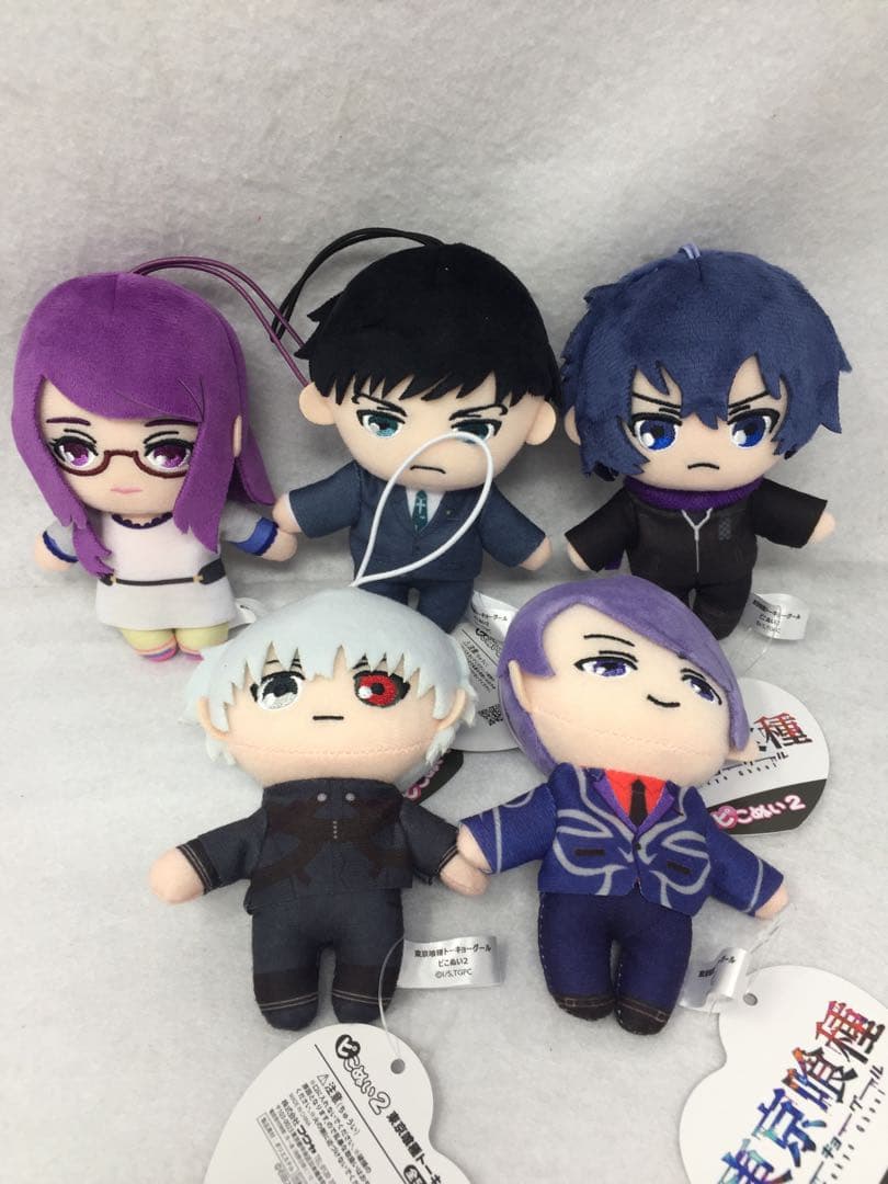 QY-032 未使用 東京喰種 トーキョーグール ピこぬい2 全5種コンプセット