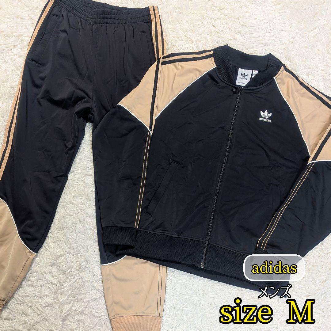 【美品✨adidas✨M】ジャージ 上下 トラック ジャケット セットアップ