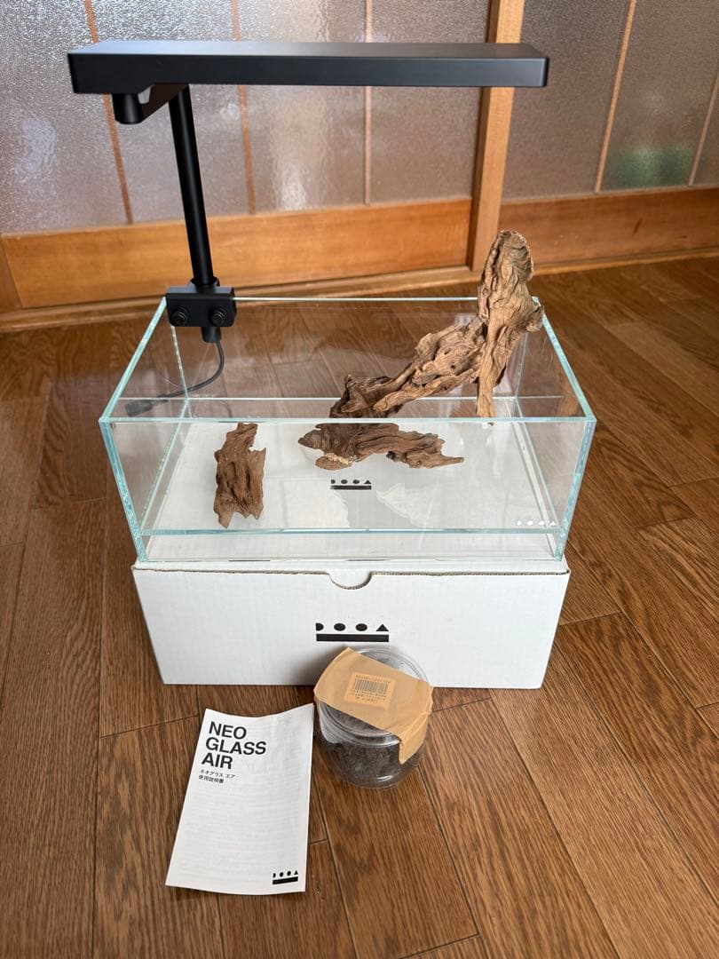 NEO GLASS AIR 小型ガラス水槽 30x18x12