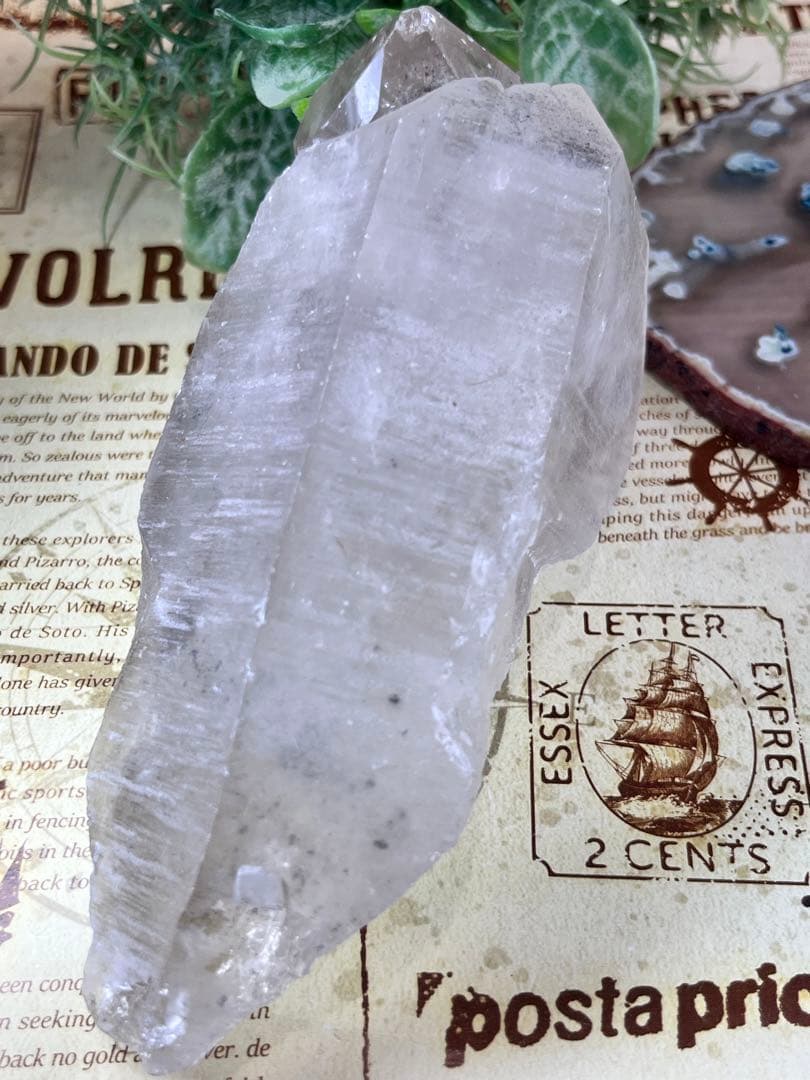 シルバールチル内包✨　レインボー　ブラジル・ミナスジェライス州 水晶　クリスタル