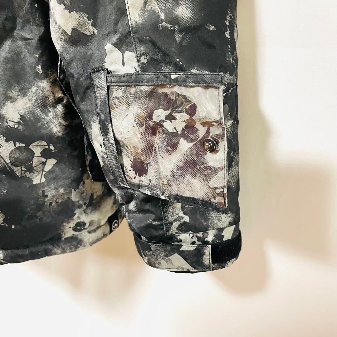 【美品】VAXPOT バックスポット スノーボードウェア M 総柄 防寒