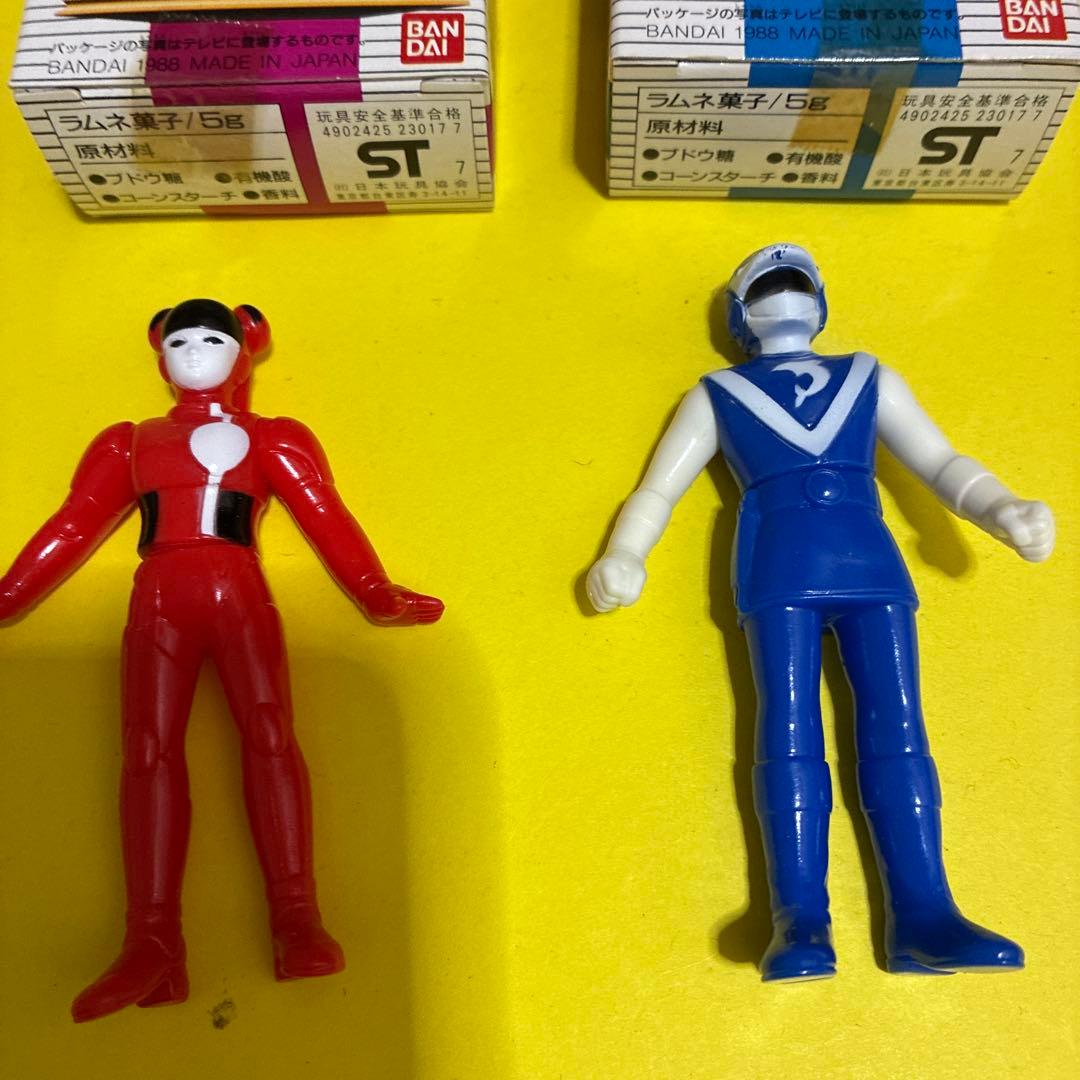 ゆ*か様 バンダイ ライブマン フィギュアセット 4種セット　未使用