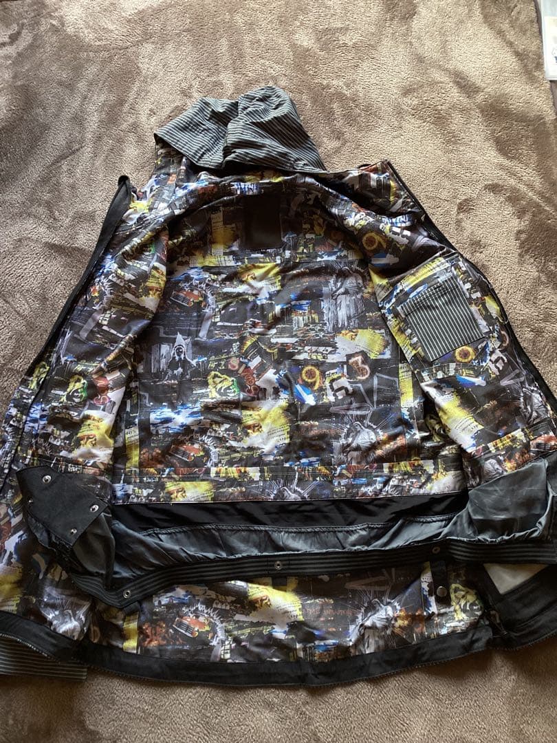 SIMSＸxnixメンズXLスノボウェアスキーウェア手袋インナーパットセット