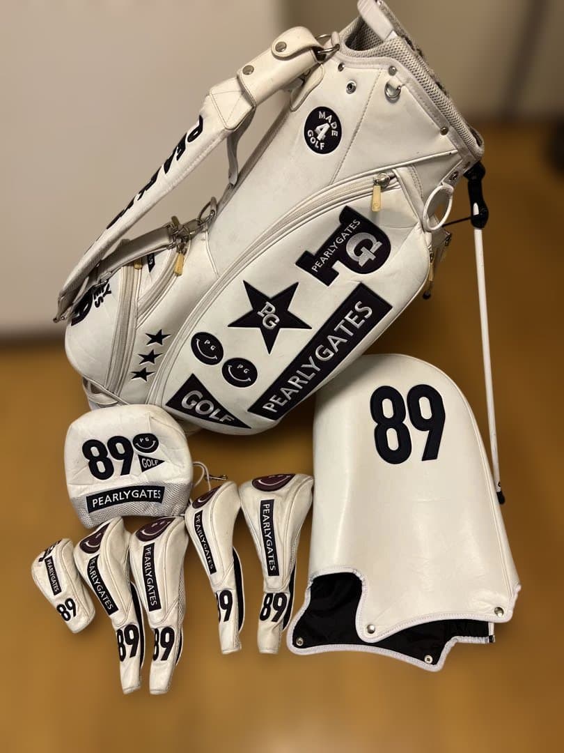訳ありPEARLY GATES キャディバッグ 89 スタンド型