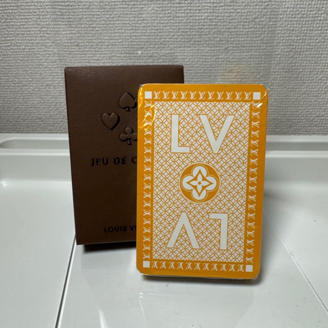 LOUIS VUITTON ルイヴィトン トランプ　イエロー　未使用