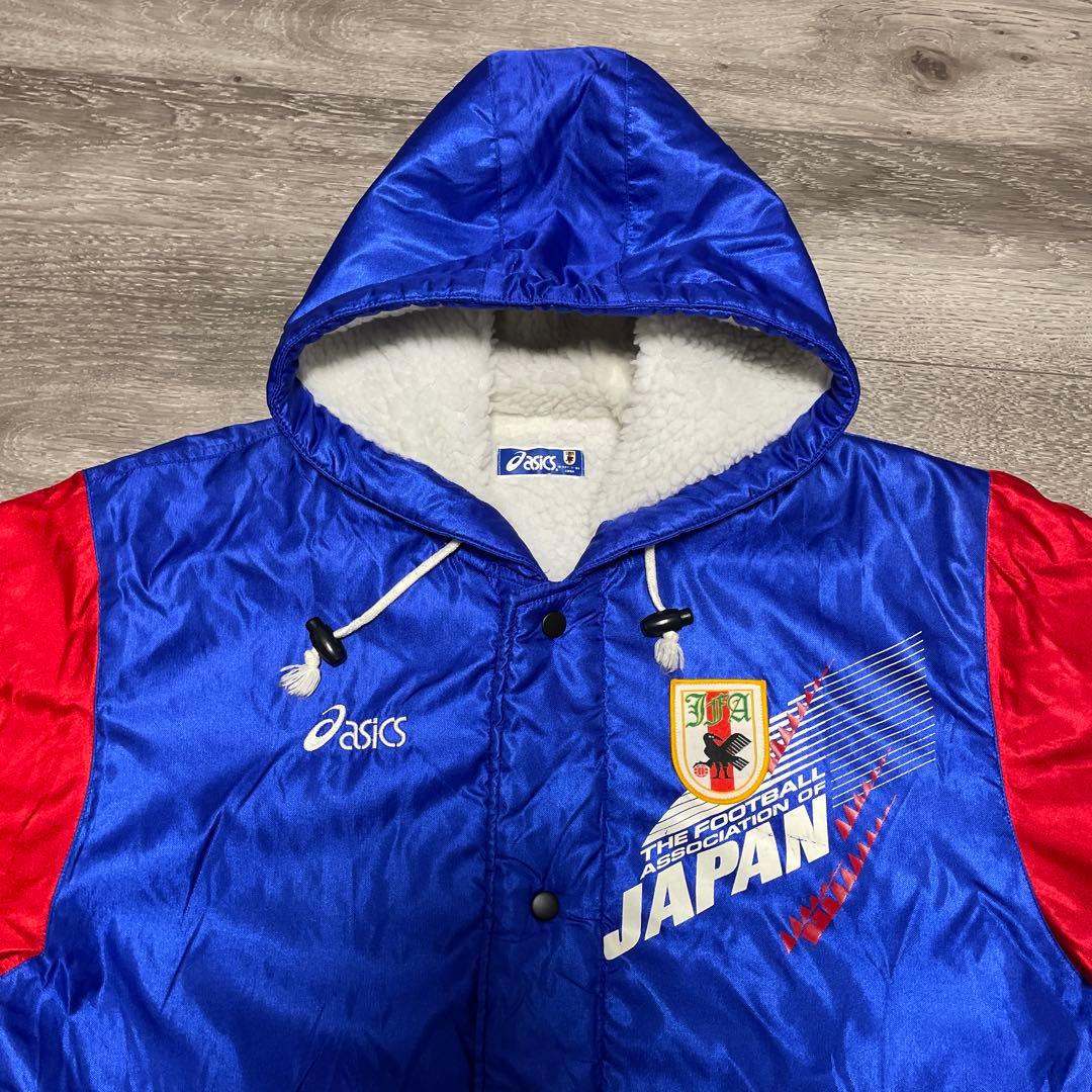 激レア ヴィンテージ asics サッカー日本代表 ベンチコート 140-160