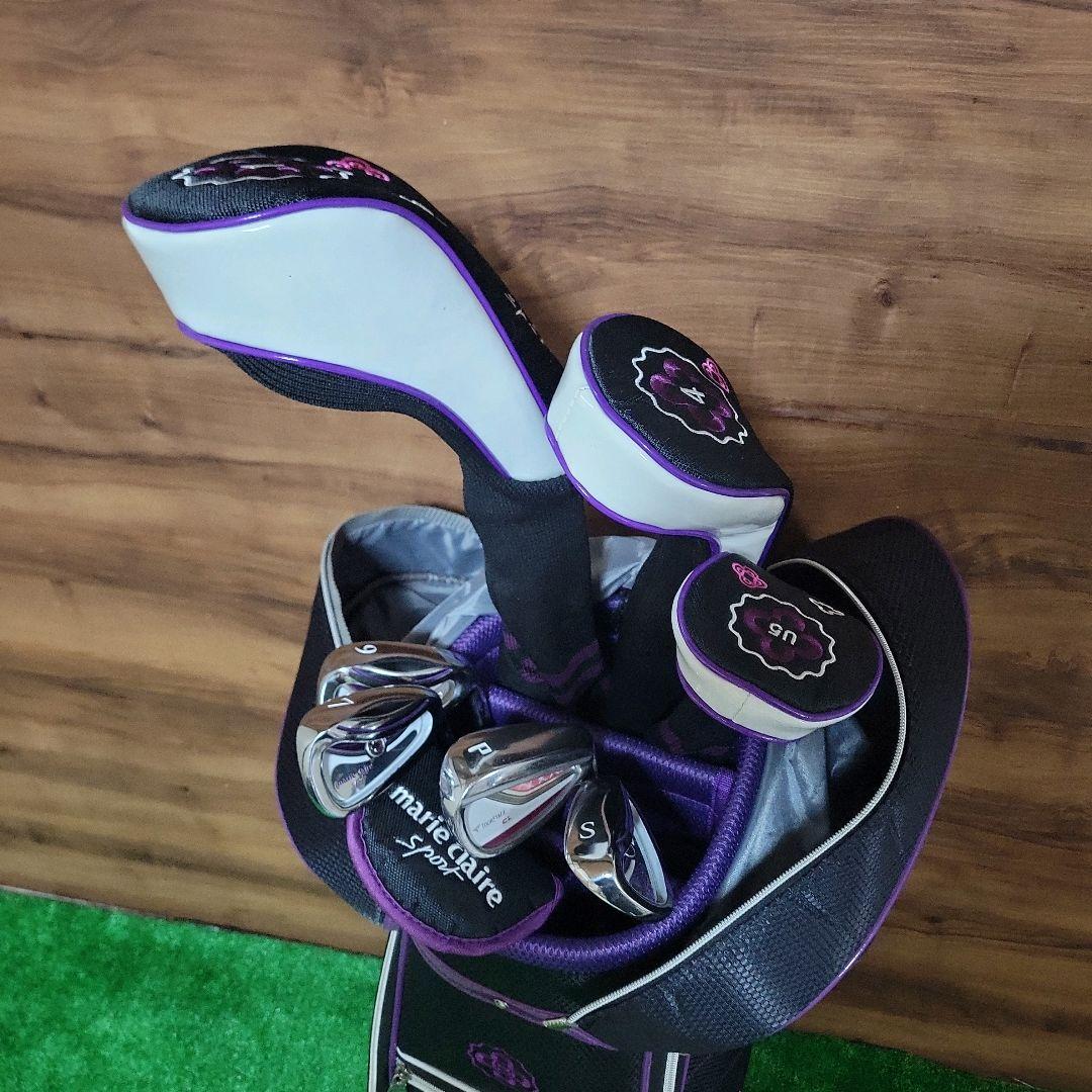 マリクレール レディース ゴルフセット クラブセット L