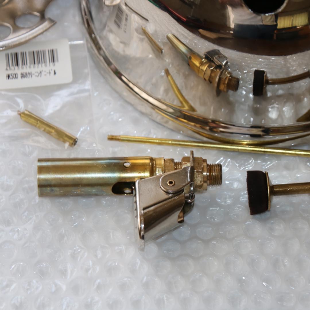 値下げ　ペトロマックス HK500　ケース付　灯油ランタン　カラー：ニッケル