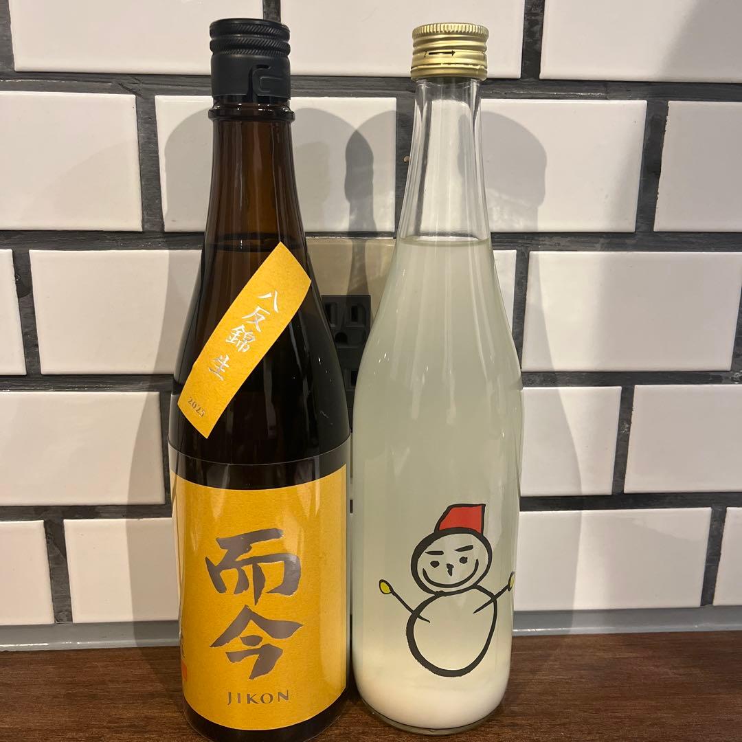 而今 八反錦 生 720ml、仙禽雪だるま720ml