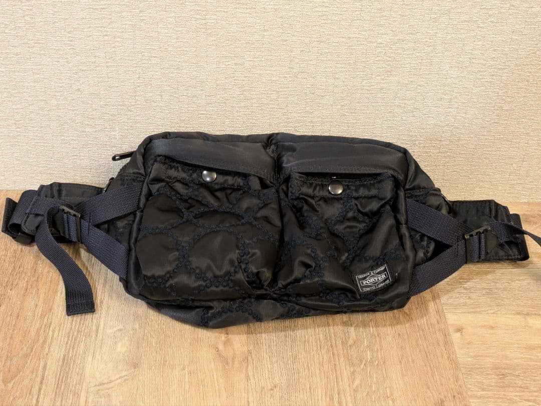 minä perhonen PORTER コラボ タンバリン ネイビー