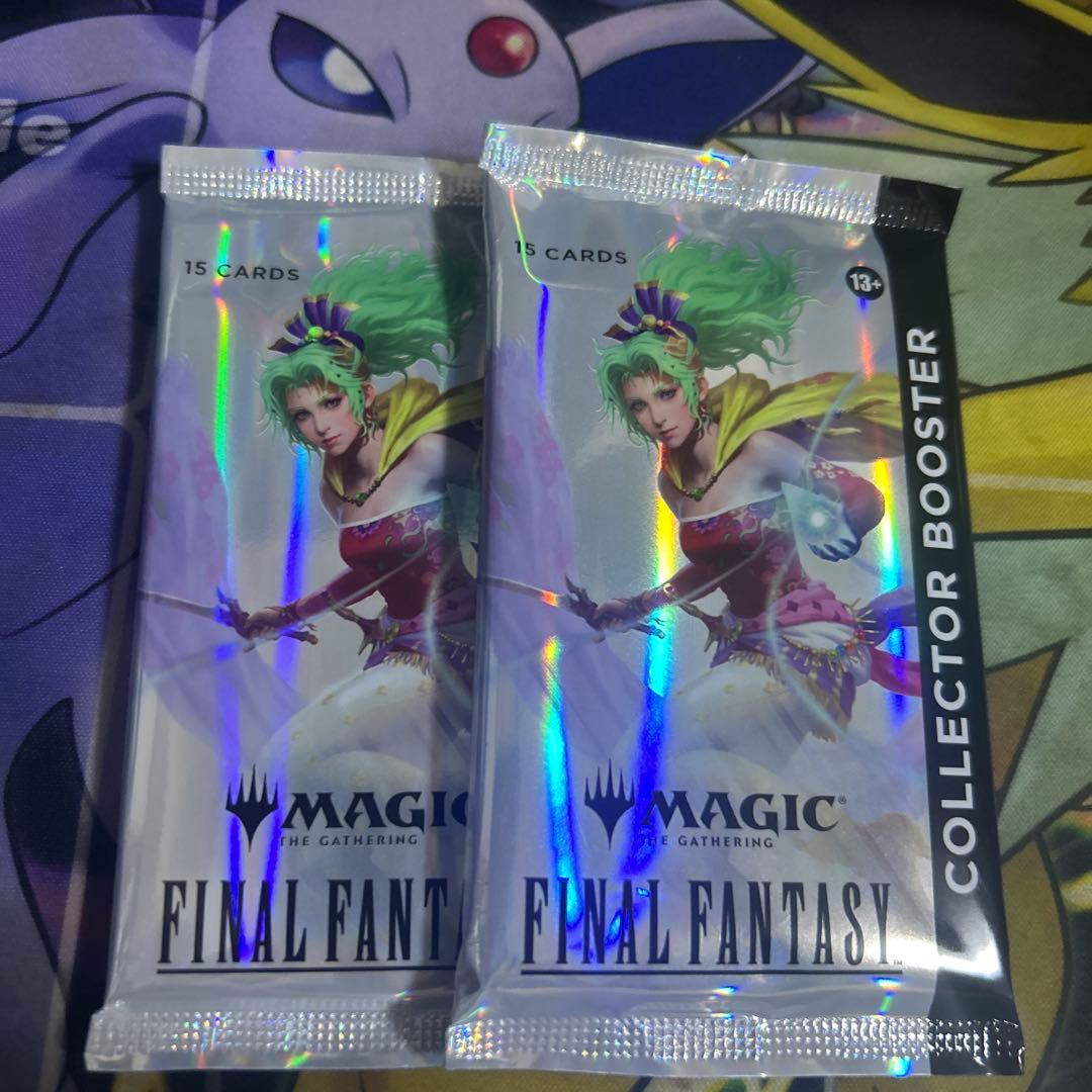 MTG FFコラボ コレクターブースター 英語版 2パック　新品未開封