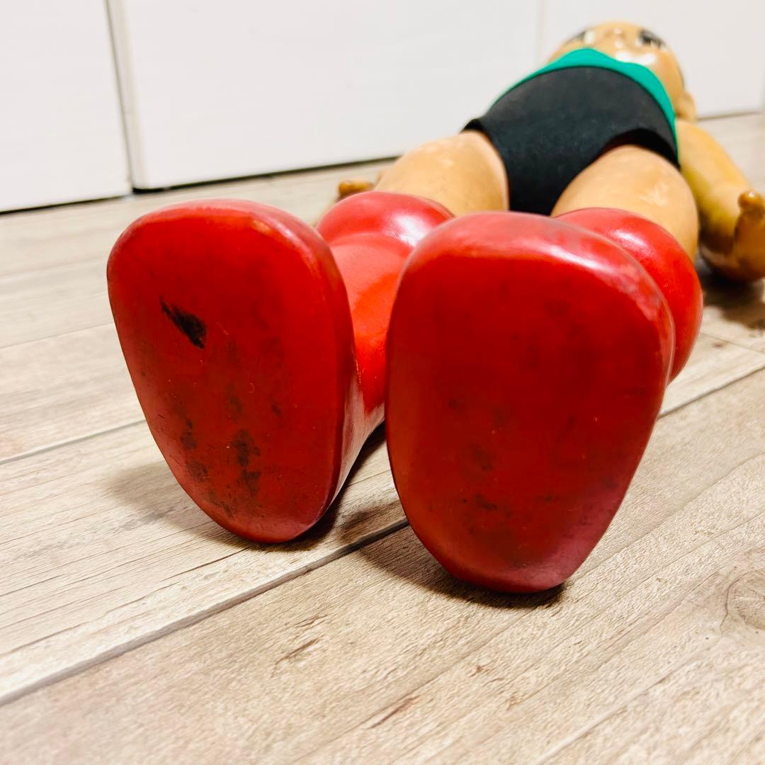 【当時物】鉄腕アトム ソフビ フィギュア 約55cm 昭和レトロ 人形 アニメ