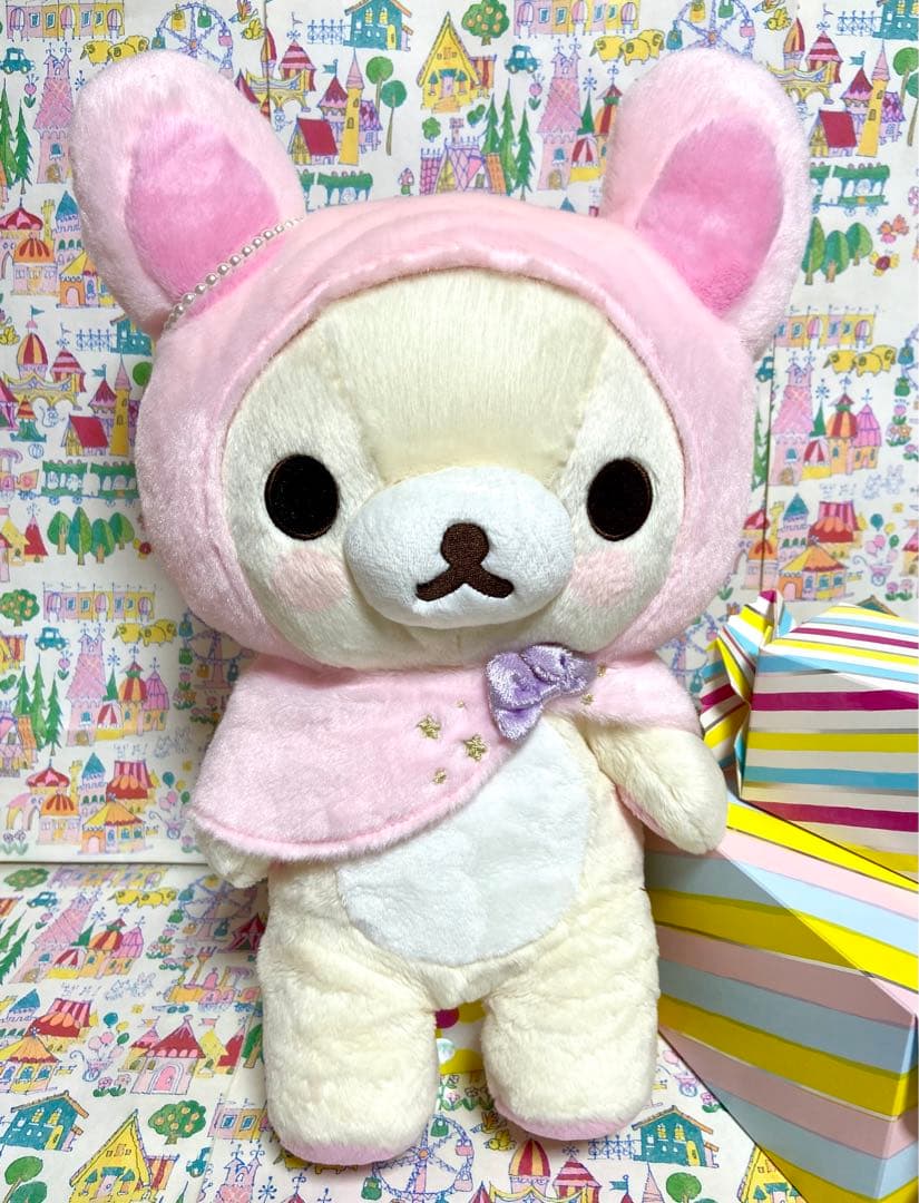 サンエックス コリラックマ ふんわりかわいい夢 うさぎ ぬいぐるみ