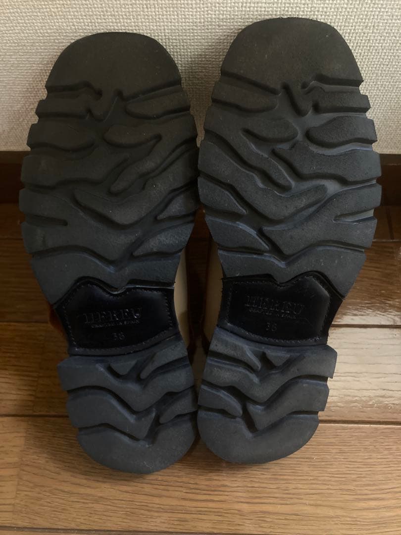 HEREU へリュー スリングバックローファー 38