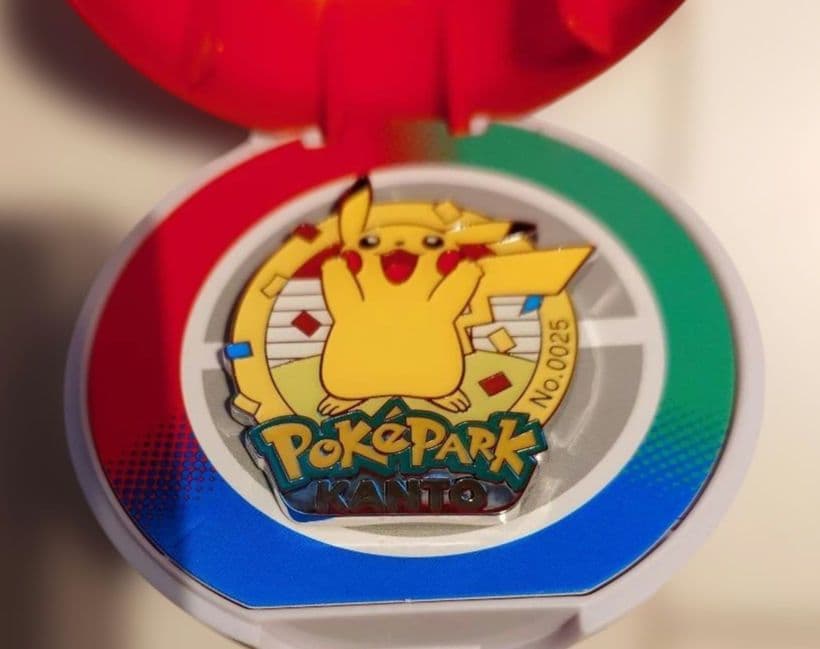 ポケパークカントー 限定 ピンズ ピカチュウ