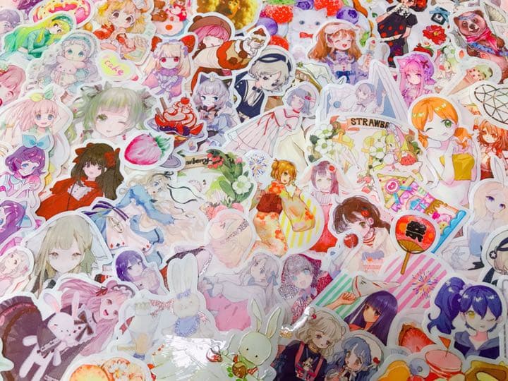 可愛いい❤️❤️人物マステフレークシール( ⸝⸝•ᴗ•⸝⸝ )156