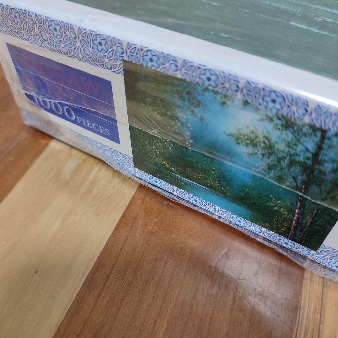 スイベル・ギュレー　セルリアン・ブルーの森　ジグソーパズル　1000ピース　絵画