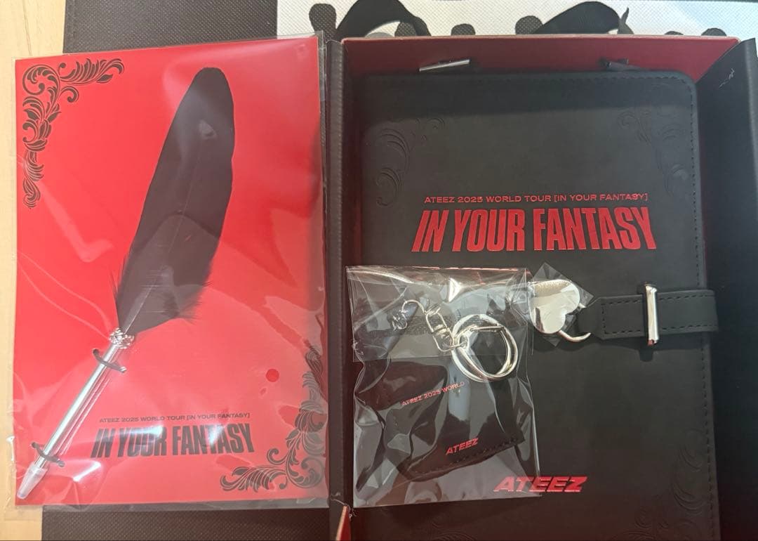 ATEEZ♡アメリカ限定♡扇子＋VIP特典