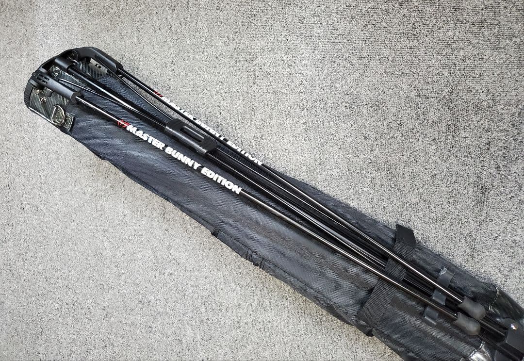 MASTER BUNNY EDITION ゴルフバッグ ブラック　セパレート付き