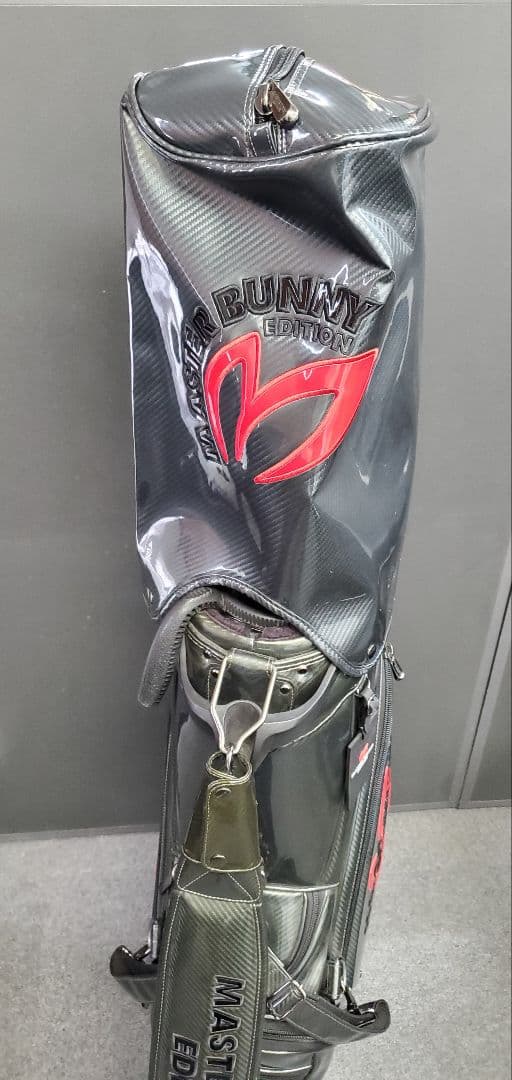 MASTER BUNNY EDITION ゴルフバッグ ブラック　セパレート付き