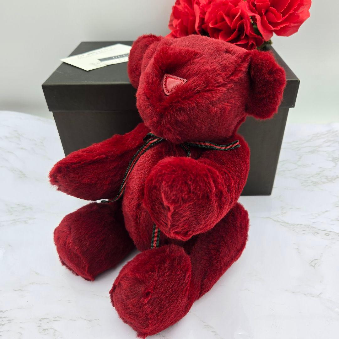 【希少】 GUCCI グッチ テディベア ファー ぬいぐるみ クマ くま