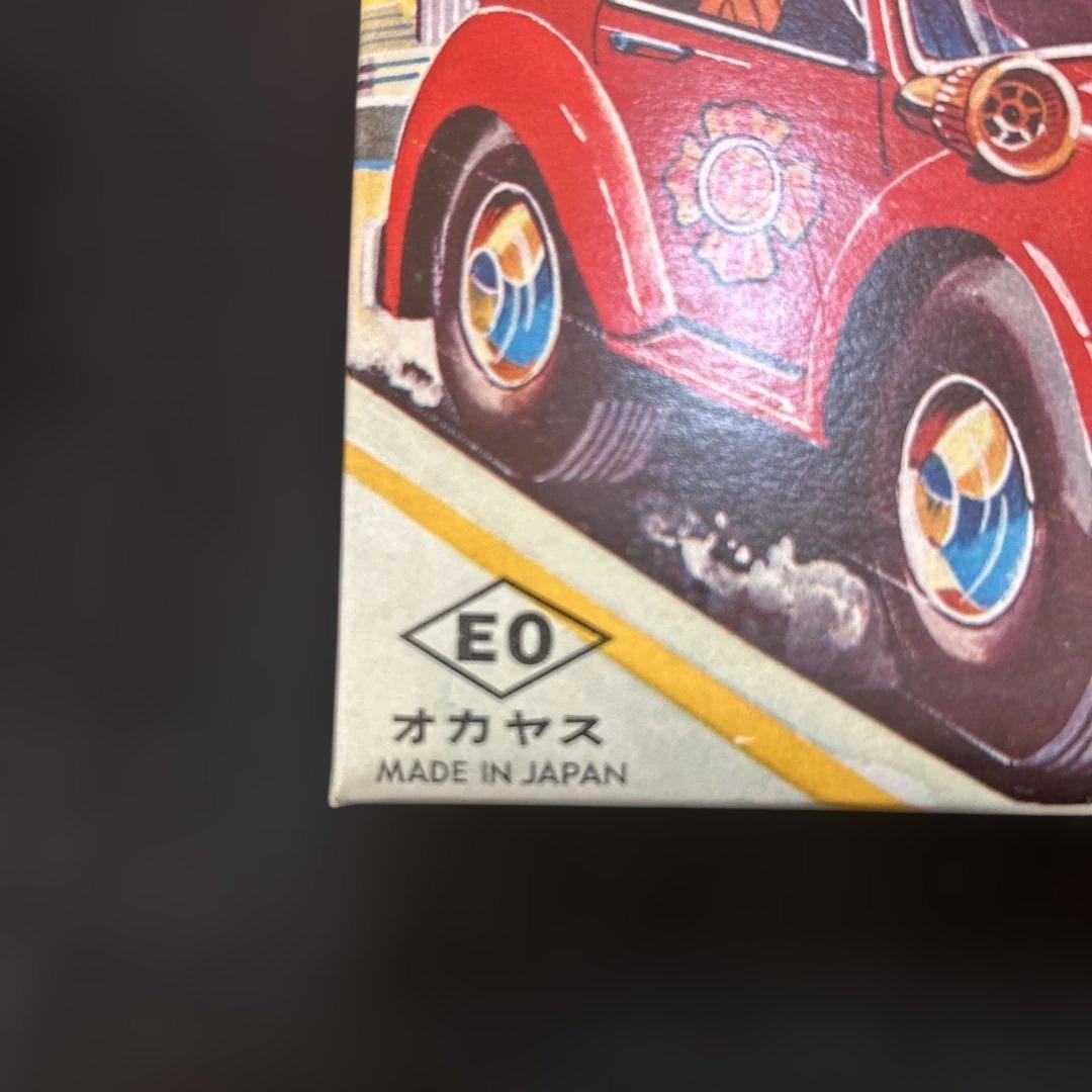 ブリキのおもちゃ　オカヤス　FIRE CHIEF CAR MADE JAPAN