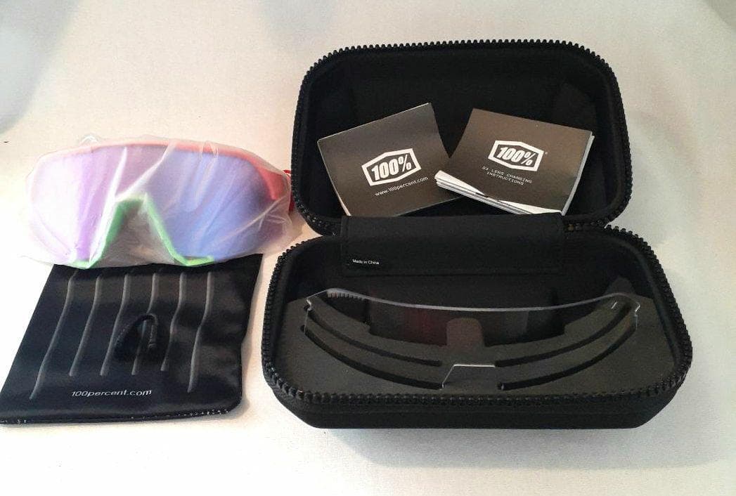 ティナティナ 100% S3 ネオンピンク パープルミラーレンズ